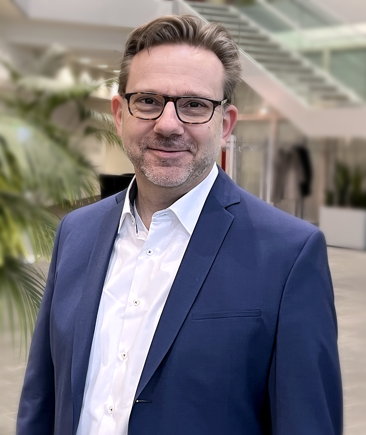 Halbportrait KVWL-Pressesprecher Stefan Kuster
